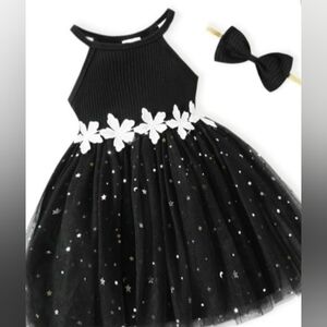 Elegant Toddler's Celestial Tulle Dress